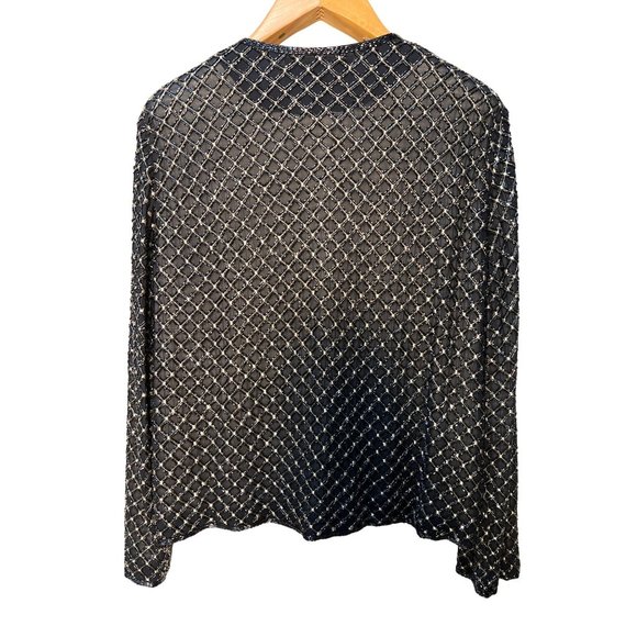 Vintage Doncaster Heavy Beaded Top Bolero Jacket - Picture 3 of 11